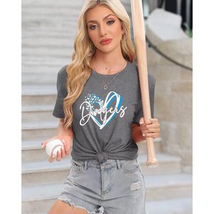 Camiseta de béisbol de los Dodgers para mujer, camiseta de manga corta, cómoda camiseta para el día del partido - Product Image 3