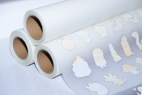 Rollo de película de papel adhesivo acrílico DTF PET para sublimación, transferencia en caliente/frío, 30cm*100m, 33cm*100m, 60cm*100m, mate, para ropa, compatible con Epson