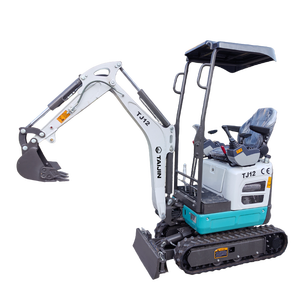 Mini-excavatrice TAIJIN TJ12 de 1,2 tonne pour travaux agricoles, de jardinage et de construction légère avec accessoires polyvalents - Product Image 2