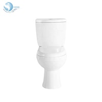 Articles sanitaires de haute qualité Toilette en céramique deux pièces Cuvette de toilette Ensemble de toilette