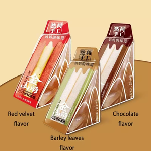Fabbrica all'Ingrosso OEM ODM Ranli Cakes 95g*28 Dessert Istantanei Torta Red Velvet Merenda Torte Morbide a Triangolo per Bambini - Product Image 3