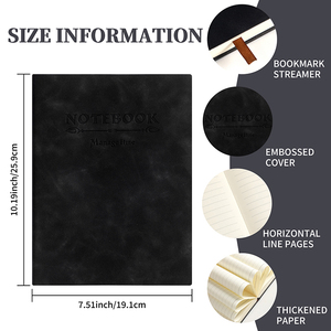 Quaderno Bestseller con Carta Confortevole da Scrivere, Design Elegante e Raffinato, Diario per Appunti, Bozze, Contabilità Domestica - Product Image 2