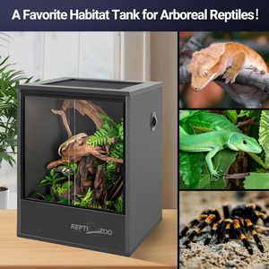 Reptizoo nhà máy PVC Terrarium đổ bò sát 90x45x90 cho loài bò sát - Product Image 5