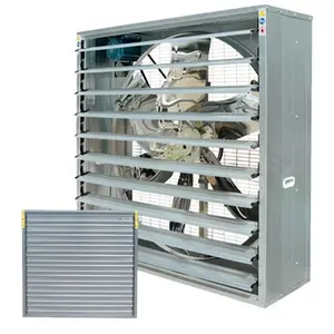 50 inch roestvrij materiaal 6 blade kas ventilator