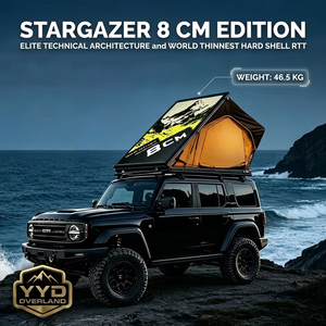 <span class=keywords><strong>Tente</strong></span> <span class=keywords><strong>de</strong></span> <span class=keywords><strong>toit</strong></span> rigide en aluminium ultra-mince YYD OVERLAND Stargazer 8.0 CM, 46,5 kg, résistance au vent nulle pour <span class=keywords><strong>Tesla</strong></span> Model Y SUV - Product Image 1