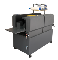Machine à plastifier électrique à alimentation automatique, nouvelle conception, épaissie, avec emballage en bois, vitesse de 36 po/min, ZSFM-390S