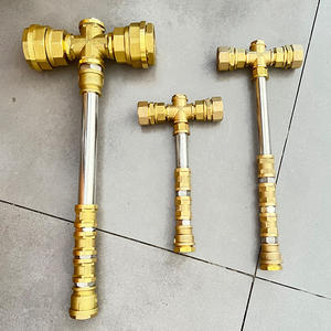 Haotian Brass Hammer Diy Craft Kit 23Cm Round Headed Hardware <b>Pipe</b> Fittings Set For Handicrafts - Product Image 2