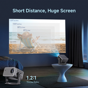 Hot selling <b>projector</b> 1080P 400Ansi Lumens NETFLIX Certified <b>Projector</b> Powerful Source Factory home theater - Product Image 6