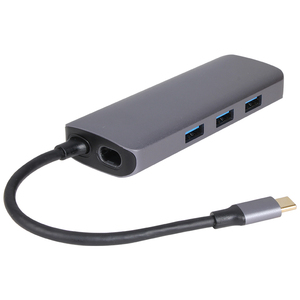 Cable Adaptador <span class=keywords><strong>USB</strong></span>-<span class=keywords><strong>C</strong></span> a HDTV 4K OEM, Carga PD, 5 en 1, Transferencia de Datos de 5 Gbps, Estación de Acoplamiento <span class=keywords><strong>USB</strong></span> Tipo <span class=keywords><strong>C</strong></span> - Product Image 1