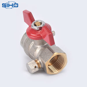 Nouveau produit Robinet à bille en laiton forgé avec poignée papillon de 1/2 pouce - Product Image 4