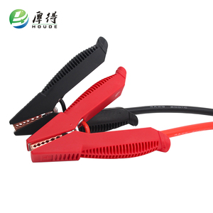 Cables de Arranque de Cobre Puro de 4 AWG, Inteligentes y Anti-Inversión, 200 ° Arrancador de Baterías de Alta Resistencia al Calor para Automóviles, Camiones y Vehículos Diésel - Product Image 1