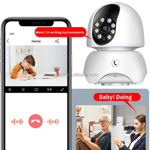 กล้องวงจรปิดไร้สายระบบ PTZ 2MP ดูเด็กจากระยะไกลกล้อง IP Wi-Fi 1080P - Product Image 4