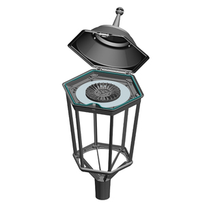 Eclairage-ambiance New <span class=keywords><strong>Romanico</strong></span> Farol Imperial Techno-Lighting Características Urban Light AREA ILUMINACIÓN Zagora Gondols - Product Image 5