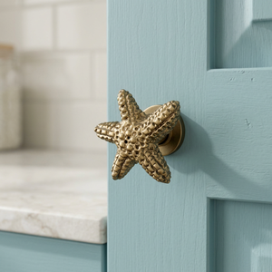 Meilleures ventes à l'exportation : Boutons de meuble en forme d'étoile de mer, poignées à trou unique, poignées de tiroir, boutons de placard en forme d'étoile de mer, disponibles en grande quantité - Product Image 4