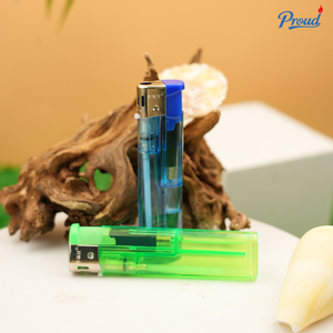 Briquet à flamme personnalisé avec logo, vente en gros directe <span class=keywords><strong>d</strong></span>'usine - Facile à recharger, idéal pour les cigarettes et les bougies - Product Image 4