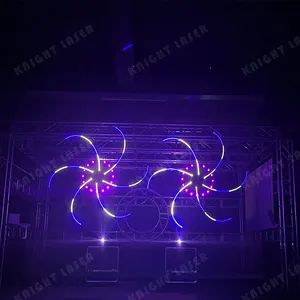 Projetor de luz laser de palco animação, barato 4 w rgb luzes laser