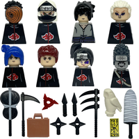 Prix d'usine – Nouveau set de blocs de construction Renegade Ninja Mini Figures – Jouets en briques Dark Warrior personnalisables pour jeu créatif