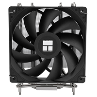 Refroidisseur de processeur AMD Thermalright AX120 R SE AM5 AM4 4 caloducs AGHP Ventilateur PWM 120 mm pour Ryzen 5 7 9