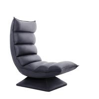 Fauteuil lune pivotant individuel, fauteuil inclinable pliant compact pour balcon, chaise de loisirs pour salon