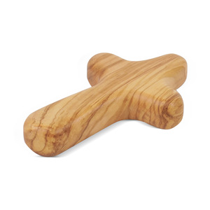 Croix sculptée en <span class=keywords><strong>bois</strong></span> naturel en vrac pour la prière, le rituel, la décoration intérieure, fournitures d'église, vente en gros - Product Image 2