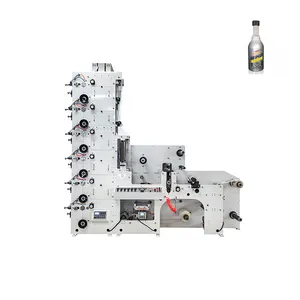 Raloyal High Speed 6 Color Flexo Machine for Printing Images on Flexible Label