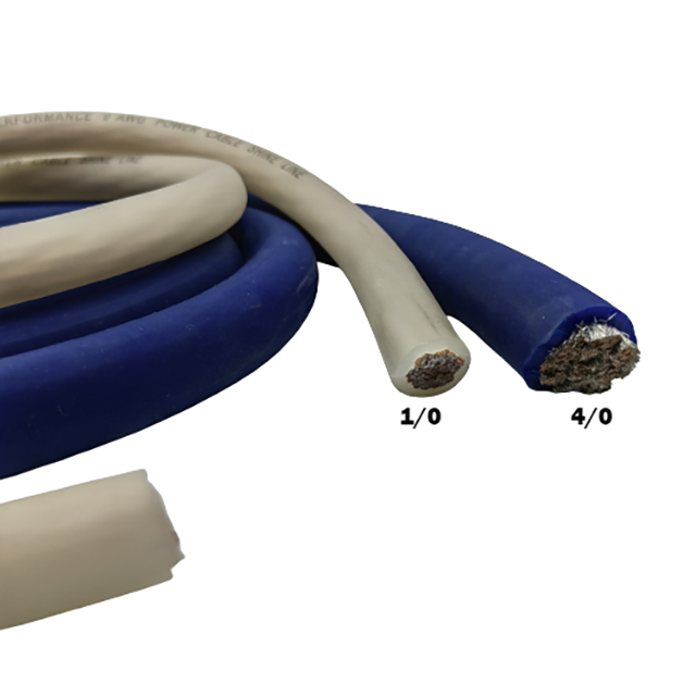 Car Audio 100% OFC 4/0 AWG Power Cables 1/0 Gauge Ground Cable Battery Cable With Flexible Jacket