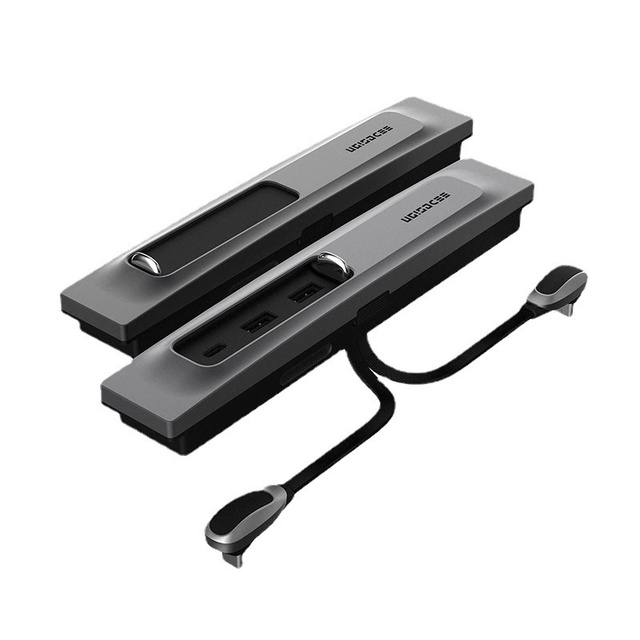 Smart Docking Station for Tesla Model 3 Model Y 2021 - 2024 Shunt Hub Car Adapter Power Distributor Dust and Splash Resistant