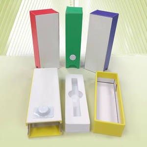 Derui CR <b>Containers</b> with Child-Proof Sliding Drawer Customized Child-Resistant Paper Packaging Matt Lamination for Cartridges - Product Image 2