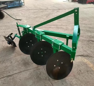 Kleine Mini-Handpflug- und Harungermaschine, landwirtschaftlicher Doppelklingen-Scheibenpflug für 10 PS Einachser - Product Image 5