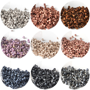 Perles de rocaille givrées <span class=keywords><strong>Miyuki</strong></span> 11/0 en vrac JC Crystal pour la fabrication de boucles d'oreilles, bracelets et colliers, perles de rocaille en verre en gros - Product Image 2