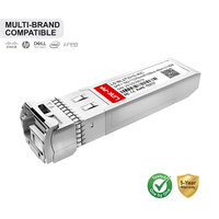 10G SFP+ SMF Simplex LC TX1270nm/RX1330nm 40km Kelas Komersial untuk Switch Pusat Data