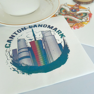 Servilletas de Cóctel con Logotipo Personalizado, 2 Capas, Papel de Pulpa de Madera Virgen, Servilletas Impresas para Cena, para Fiestas, Bares y Catering - Product Image 6