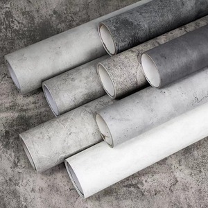 Irini 3D Ciment Industriel Mural Béton <span class=keywords><strong>Gris</strong></span> <span class=keywords><strong>Vintage</strong></span> Vinyle Autocollant Mural Auto-Adhésif PVC <span class=keywords><strong>Papier</strong></span> <span class=keywords><strong>Peint</strong></span> - Product Image 2