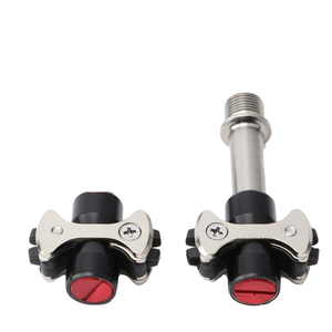 Meroca Ultra-Light <strong>Titanium</strong> Alloy 3 Bearings Bicycle Pedal Lollipop Self-Locking Road Lock Shoe Card Pedal - Product Image 1