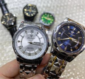 Jam Tangan Pria Poedagar 615 Terbaru, Fashion Mewah, Reloj Baja Anti Karat, Tahan Air, Bercahaya, Quartz - Product Image 6