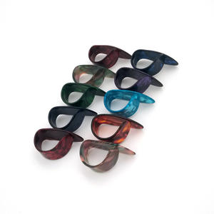 Exportation de <span class=keywords><strong>masse</strong></span> à bas prix Couvre-doigt droit en celluloïd pour guitare Couleur aléatoire en gros - Product Image 6