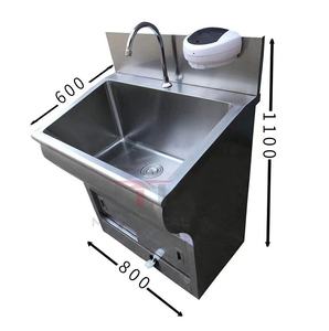 Lavabo Chirurgico Portatile in Acciaio Inossidabile per Sala Operatoria MT MEDICAL - Product Image 1