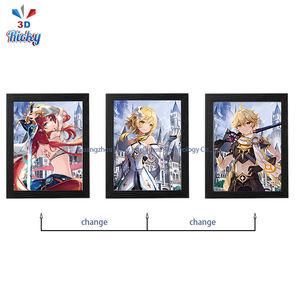โปสเตอร์อนิเมะ 3 มิติ แบบกำหนดเอง พร้อมธีมการผจญภัยแฟนตาซี รับสั่งทำจำนวนมากสำหรับร้านค้าปลีกและกิจกรรมส่งเสริมการขาย - Product Image 5