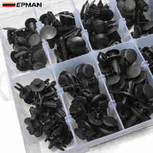 EPMAN 240 PIÈCES Boucle En Plastique Poussoir Rivet Voiture Pousser Retenue Kit Voiture Boucle Pare-chocs En Plastique Boucle Forte Flexibilité EPSLK240F - Product Image 6