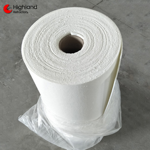 Ultra-Thin Ceramic Fiber Paper 0.5mm Thickness for Battery Cell Insulation High Dielectric Strength Thermal Stability up 1260&deg;<strong>C</strong> - Product Image 1