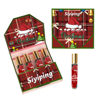 Vente en gros de parfum de maquillage de Noël parfum floral ensemble de parfum naturel longue durée 4 pièces dans 1 boîte de parfum Navideno