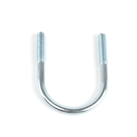 Support de tuyau durable DIN 3570 en acier au carbone, boulon en U, boulon en forme de U pour le serrage des tuyaux