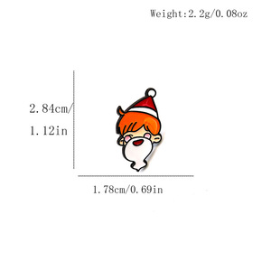 Nuevo Insignia Metálica Grabada y Tallada para Navidad o Graduación, Estilo Europeo Americano, Personaje Clásico de Cine y Televisión, Creativa, Personalizada para <span class=keywords><strong>Academia</strong></span> - Product Image 2