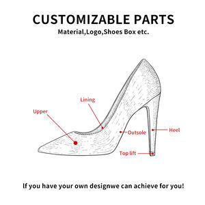 Stivaletti da Donna Eleganti con Tacco Alto a Punta, Modello Slip-on in Tweed Tinta Unita, Stile Francese Chic, per Autunno/Inverno - Product Image 4