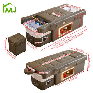 เตียงนวดสระผม เก้าอี้ทำเล็บและอ่างล้างเท้า เก้าอี้สปาญี่ปุ่นสำหรับทำสปาผม - Product Image 6