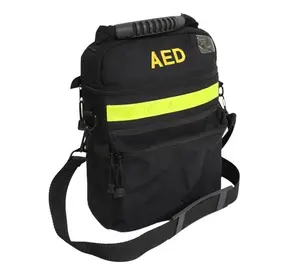 First Aid Bag AED Medical Empty Rescue Defibrillator First Responder Outdoor Safety Bag for Emergency Critical Healthcare