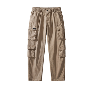 Pantalones Cargo Casuales para Hombre, Talla Grande, Ecológicos, Transpirables, con Bolsillos Múltiples, Corte Recto y Holgado, Novedad 2025 - Product Image 1