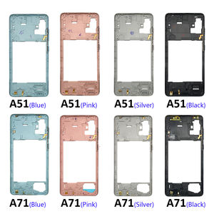 Pièces mobiles en gros boîtier arrière lunette cadre moyen pour Samsung Galaxy A51 A71 coque arrière de téléphone remplacement du cadre moyen - Product Image 6