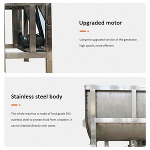 Mezcladora de Pellets para Alimento Animal de Gran Capacidad Horizontal para Granjas - Product Image 5