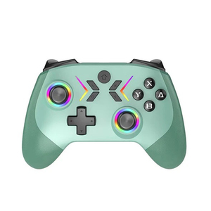 Tombol Tekan Senyap Baterai 1000mAh Joystick RGB <span class=keywords><strong>Pink</strong></span> Pengontrol <span class=keywords><strong>Game</strong></span> untuk PC - Product Image 4